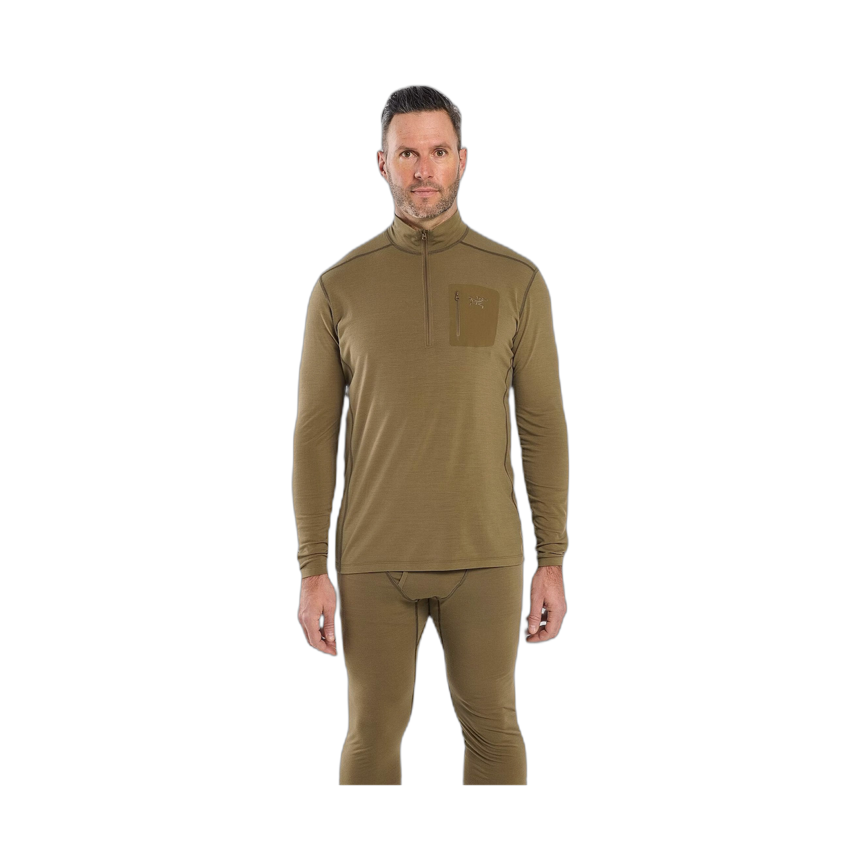 Cold WX Zip Neck AR Men's (wool)