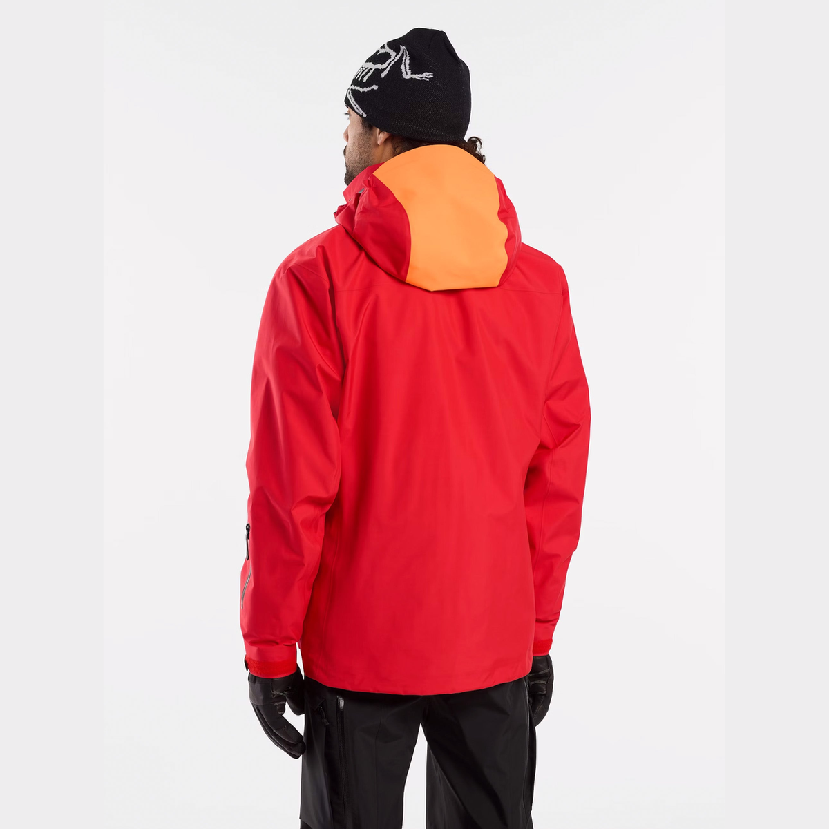 Ski Guide Jacket worn — back