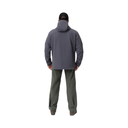 Back photo of the Tomahawk Performance Instructor Jacket, a tactical cold weather insulated jacket, in the Urban Grey color way.