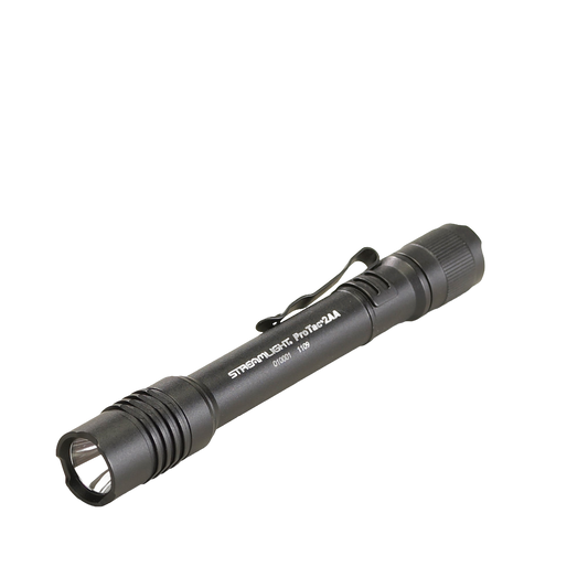 STRMLGHT PROTAC 2AA LED BLK W/HLSTR