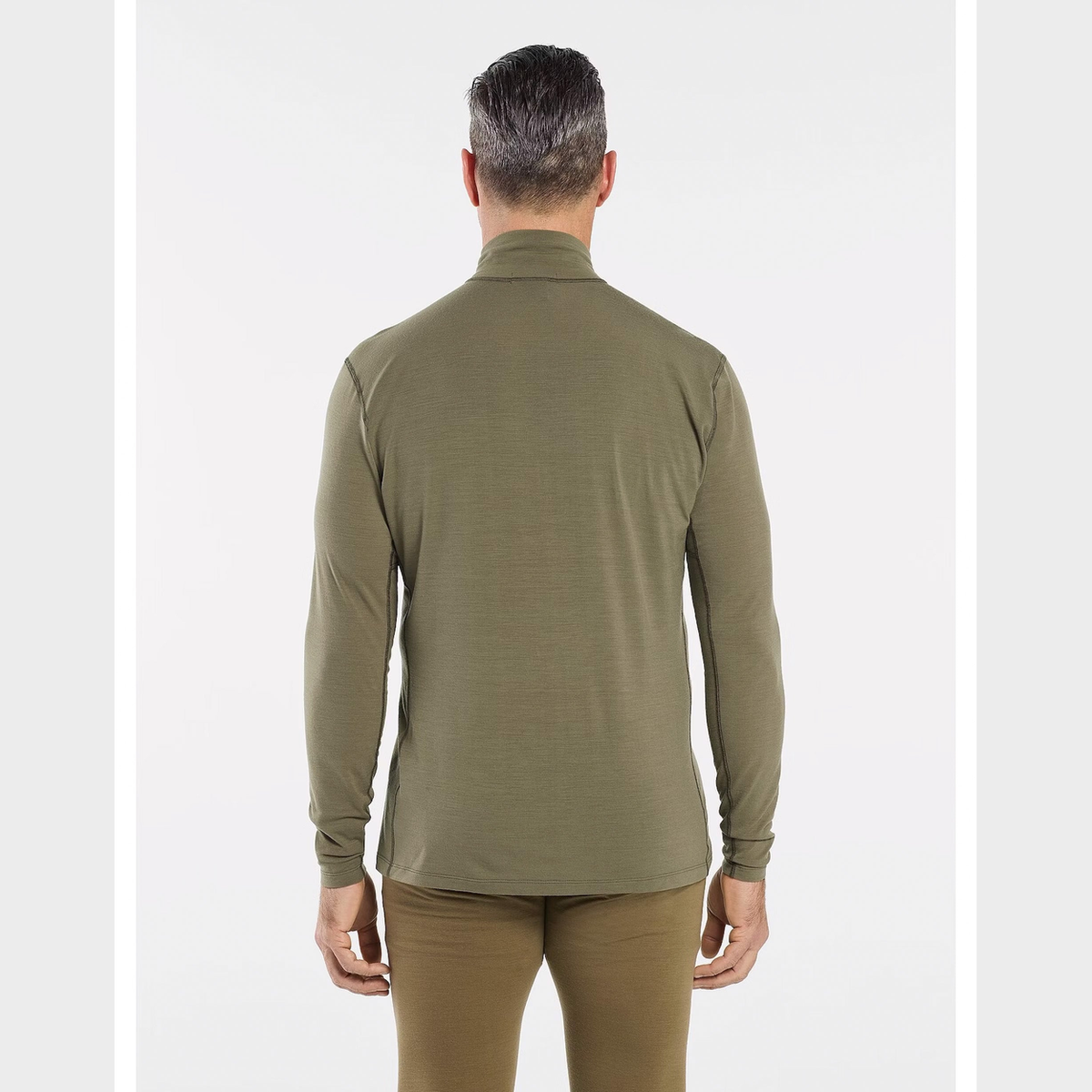 Cold WX Zip Neck AR Men's (wool)