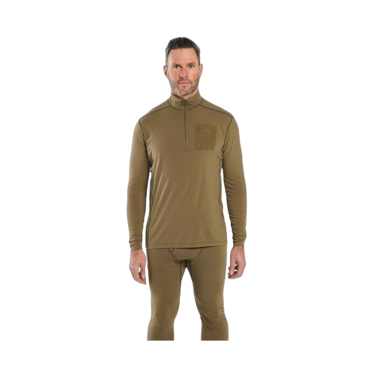 Cold WX Zip Neck AR Men's (wool)